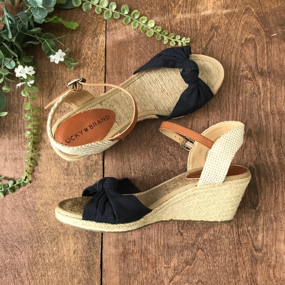 Lucky Brand Shoes - LUCKY BRAND krizhy espadrille wedges | Size 8